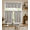 grey, variant on Serafina Home Textured Sequin Jacquard Kitchen Tier & Valance Set | Small Window Curtain for Cafe, Bath, Laundry, Bedroom, Grey