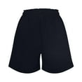 thumbnail image 4 of Diufon Women's Shorts Summer Trendy High Waist Drawstring Shorts Spring Summer Loose Shorts with Pockets, 4 of 7