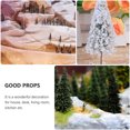 thumbnail image 2 of 30 Pcs Artificial Cedar Tree Models for Decoration Color Iron Wire Sponge Small 3 Inch, 2 of 7