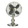 thumbnail image 1 of DecoBreeze DBF6123 Ventilateur de Table Oscillant en Acier Inoxydable 3 Vitesses Circulant l'Air, 1 of 2