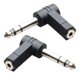 thumbnail image 1 of 2x 6.35mm 1/4 '' a 3.5 Mm M / F Convertidor Estéreo de sonido Auxiliar, 1 of 9