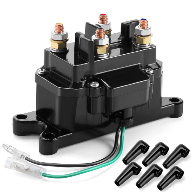 Interruptor contactor de relé solenoide Winch 12 V 250 A para ATV UTV