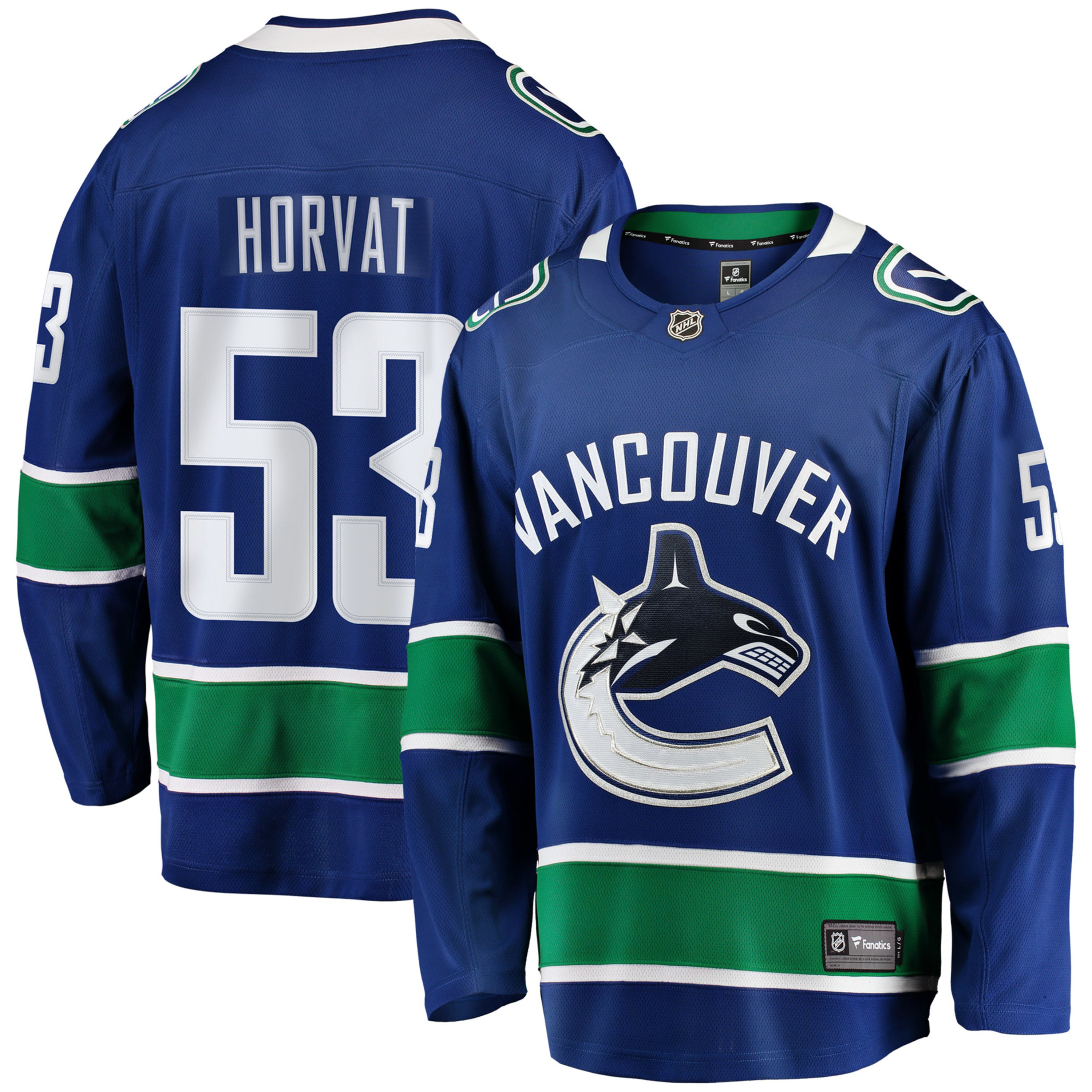 Bo Horvat Vancouver Canucks NHL 