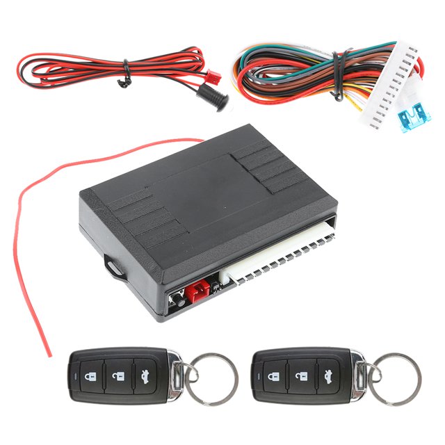 Auto Remote Central Kit 12V Car Door Lock 315MHz con LED Light Car Alarm System Likrtyny Accesorios para autos y motos
