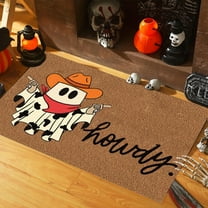 Vggrvlo Under5 Halloween Bathroom Rugs Non Slip Extra Soft Absorbent Outdoor Rug Machine Washable Quick Dry Rugs for Living Room Halloween Decor
