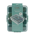 thumbnail image 3 of Cook With Color 8-Compartment Snackle Box, Charcuterie and Snack Container, Divided Serving Tray with Lids and Handle, Dishwasher Safe, Sage, 3 of 8
