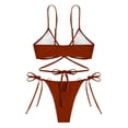 thumbnail image 4 of WILLBEST Traje de Baño Dama conjunto de Bikini de Mujer Tanga Bikini de Dos Piezas Traje de Baño Ajustable Sexy Traje de Baño con Anillo, 4 of 4