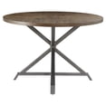 thumbnail image 1 of Homelegance Fideo Table à Manger Ronde Industrielle 45 Pouces, Pin, 1 of 2