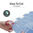 thumbnail image 4 of Art3d Peel and Stick Backsplash Tile 12"x12 Subway 3D Wall Sticker Wallpaper   Kitchen Bathroom Self Adhesive Removable Stick in Blue (10-Pack), 4 of 9