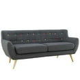 thumbnail image 5 of Modway Remark Upholstered Fabric Sofa in Gray, 5 of 5