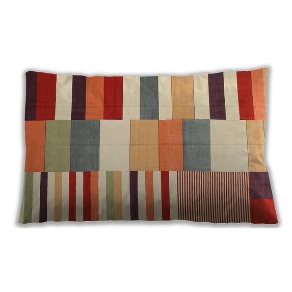 Ahgly Company Outdoor Rectangular Contemporary Lumbar Throw Pillow, 13 inch by 19 inch