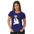thumbnail image 4 of Diamond Mickey Ring Princess Jewel Womens Fitted Plus Size Graphic Tee Brisco Brands 2X, 4 of 5