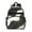 Black White Gold, variant on White Gold Geometric Marble Backpack for School,Cute School Bag,Schoolbag with Adjustable Shoulder Straps & Padded Back,15.25"x11.5"x5.25"