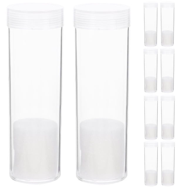 NUOLUX 10Ud Protectores Plásticos Transparentes Para Almacenamiento Y Uso A Plazo