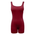thumbnail image 5 of iHPH7 Combinaisons Gainantes pour Femmes, Justaucorps pour Femmes Contrôle du Ventre, Justaucorps de Compression pour Femmes, Combinaison d'Entraînement, Justaucorps Dos Nu, Rouge P, 5 of 5