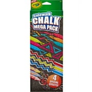 Crayola Sidewalk Chalk Mega Pack-12/Pkg