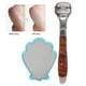 thumbnail image 4 of Escofina para pedicura de pies, cuchillo raspador, lima para pies, herramientas para eliminar piel muerta de los pies de acero inoxidable, 4 of 10
