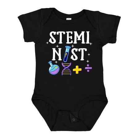 

Inktastic STEMinist Science Math Engineering Gift Baby Girl Bodysuit