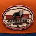 thumbnail image 5 of Knite Gorra Vaquera Farmer Horseback Rojo con Malla Transpirable Ajustable, 5 of 5