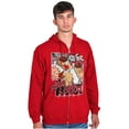 thumbnail image 5 of Street Fighter Rise and Grind Ryu Zip Hoodie Sweatshirt Men Brisco Brands X, 5 of 6