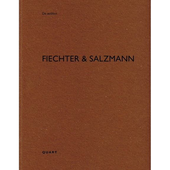 de Aedibus Fiechter & Salzmann, (Paperback)