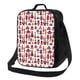 thumbnail image 1 of Fotbe Rocket Pattern Lonchera Bolsa de Almuerzo para Hombres y Mujeres, Lonchera de Gran Capacidad, Bolsa de Almuerzo Reutilizable, Bolsa Térmica Aislante, 1 of 7