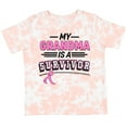 thumbnail image 3 of Inktastic My Grandma is a Survivor Breast Cancer Awareness Boys or Girls Toddler T-Shirt, 3 of 5