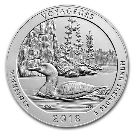 2018-D ATB Quarter Voyageurs National Park BU