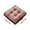 Coffee, variant on Floor Cushion Thick Portable Handle Floor Cushion,Velvet Skin-friendly Soft Floor Cushion,Anti-filler Displacement Thick Floor Cushion,Multi-scene Yoga Meditation Floor Cushion