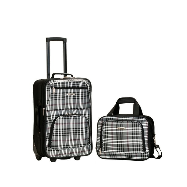 Rockland Rockland Luggage Rio SoftSide 2Piece CarryOn Luggage Set