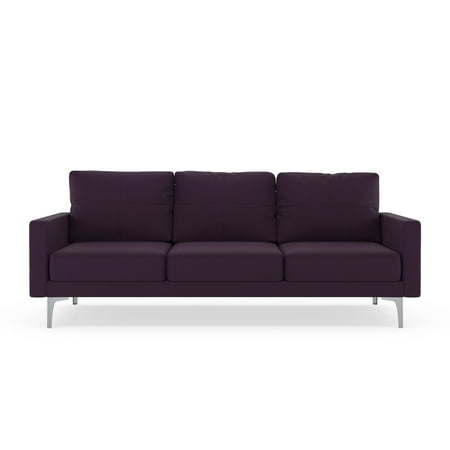 Jamie Sofa Cross Weave Aubergine