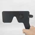 thumbnail image 4 of 6X Professional Ophthalmic Lorgnette 17 Pinhole Black Plastic Vision Test Eye Occluder, 4 of 8