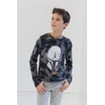 thumbnail image 4 of Star Wars The Mandalorian Little Boys 2 Pack Long Sleeve T-Shirts Toddler to Big Kid, 4 of 5