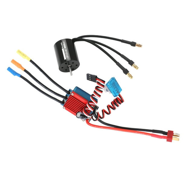 RC Brushless Motor ESC Set, 2430 5800KV Brushless Motor + 25A ESC Combo
