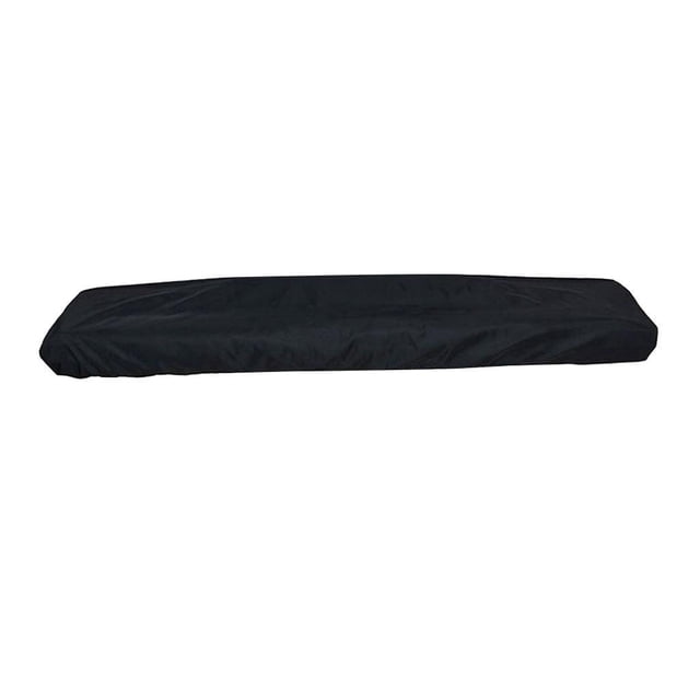 Greeniant Cubierta antipolvo para cubierta de teclado de piano electrónico Accesorios para instrumentos musicales Negro para 88 teclas