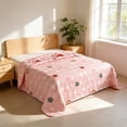 thumbnail image 3 of Summer Cooling Quilt Lightweight Floral Print Blanket Washable Bedspread for Sofa and Bed, 3 of 6