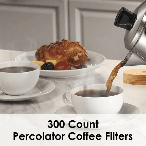 300 x Percolator Coffee Filters-Photo Color
