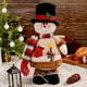thumbnail image 5 of Muñeco de nieve navideño, Papá Noel, ciervo Milu, muñeco de pie, excelente decoración para ambientes festivos, adecuado para hoteles, centros comerciales, dormitorios y decoración de árboles de N, 5 of 6