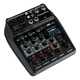 thumbnail image 1 of Audio Sonido Tarjeta Consolas de Sonido Audio Mixer Usb Bluetooth Belug, Negro, 1 of 5