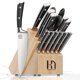 thumbnail image 1 of Juego de cuchillos KnifeSaga de 15 piezas de acero inoxidable con alto contenido de carbono, 1 of 9