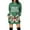 Green, variant on Christmas Sweatshirt Casual Print Long Sleeve Pocket Hooded Hoody Dress Loose Fit Pullover Tunic Tops Womens Hoodie Black L