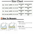 thumbnail image 3 of Wancir Wireless Bras for Women Comfort Push Up Breathable Graphic Printing Underwear Bra Soft Everyday Bralettes, 3 of 3