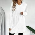 thumbnail image 4 of Women Lightweight Cardigan Sweater Long Sleeve Open Front Knit Fall Thin Long Cardigan with Pockets Casual Loose Duster, 4 of 7