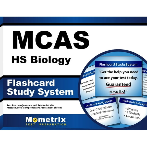 McAs HS Biology Flashcard Study System : McAs Test Practice Questions and Exam Review for the Massachusetts Comprehensive Assessment System