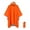 Orange, variant on Almencla Rain Poncho with Hood Reusable Rain Jacket for Sports Event Hiking Camping Orange