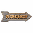 thumbnail image 2 of SignMission P-ARROW10-999542 10 x 30 in. Large Atelier Flèche Signe, 2 of 4
