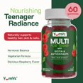 thumbnail image 2 of Gomitas multivitamínicas YUM-V'S Teen con biotina y antioxidantes, 2 of 8
