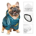 Giroia Construction Trucks for Dog Hoodie Dog Clothes Sweaters with Hat