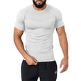 thumbnail image 2 of pstuiky camisetas de hombre, Camiseta deportiva informal de manga corta con cuello redondo y color liso para hombre camisas casuales para hombre xl, 2 of 6