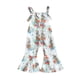 thumbnail image 1 of Gibobby Monos de Moda Mono con estampado de zanahoria y conejo de Pascua para niñas pequeñas, pantalones con tirantes para ropa de bebé, prendas de vestir(Blanco， 18-24 Meses), 1 of 5